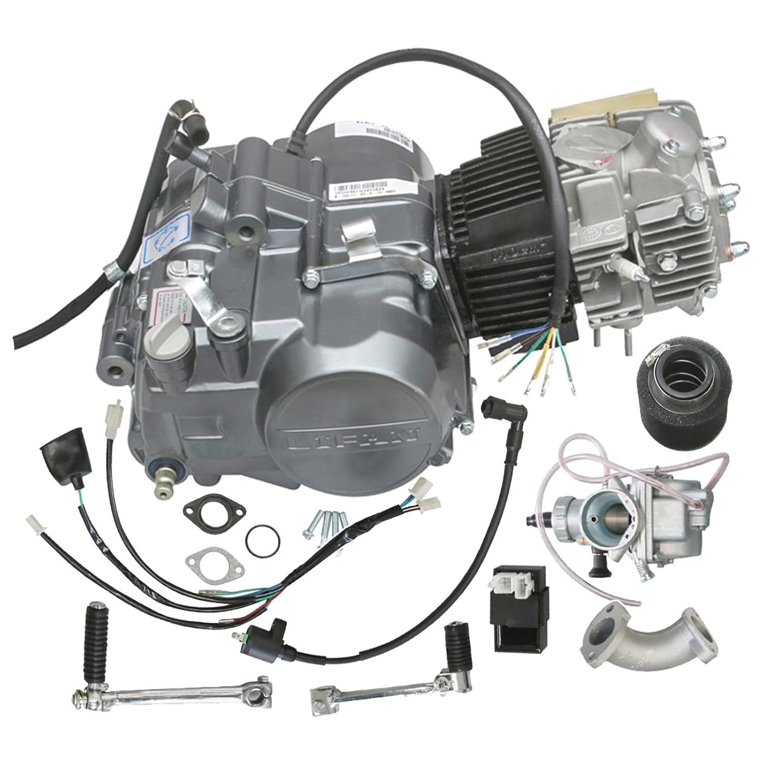 Lifan 140cc Pit Dirt Bike Engine Motor Kit Manual Clutch Kick Start for Mini Trail CT70 CRF50 CT90 SSR 125CC 150 CT110 XR50 CRF70 Replace Piranha YX 140cc Taotao DB17 DB14 XR CRF 50 70