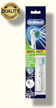 Cleaning Oral-B Compatible 8 Replacement Heads – Daily Deep Cleaning & Premium Quality