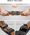 KEMISANT Mens Ratchet Belt 2 Units,Sliding Belt For Gift Mens Dress Casual 1 3/8",Size Adjustable