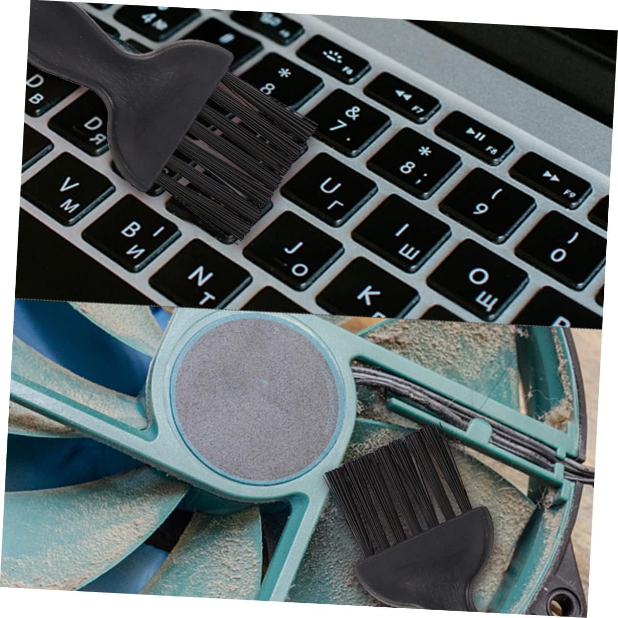 SMASOLO 1Set Static Cleaning Brush for Computer Keyboard and Electronics Maintenance for Deep Cleaning Dust from PCB and Delicate Components