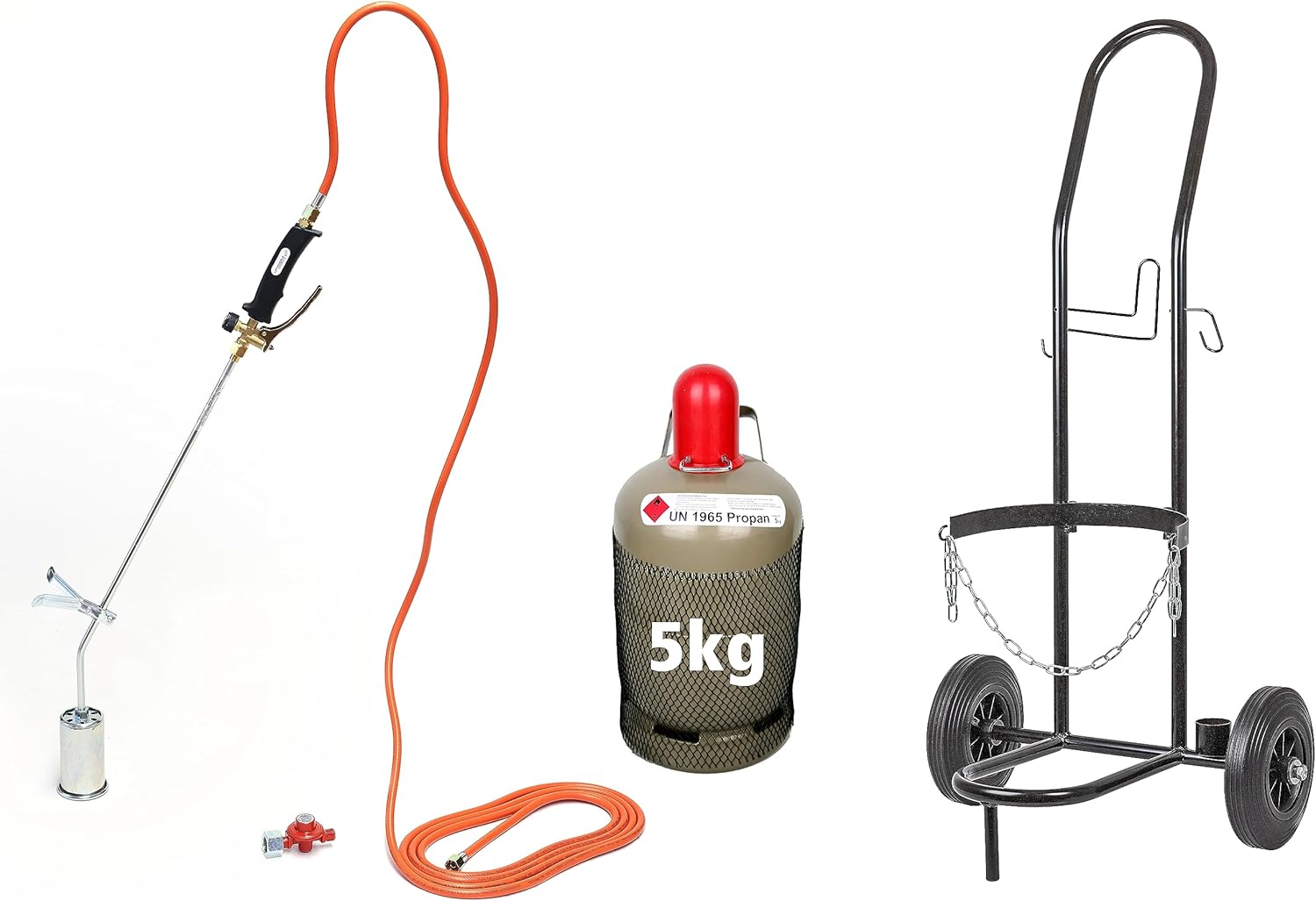 ROTHENBERGER Industrial Flame Burner Weed Killer Eco Design Including 5 ...
