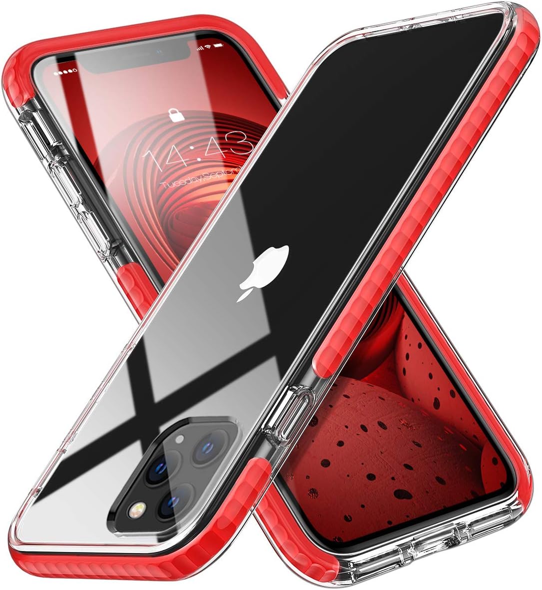 Amazon Com Mateprox Iphone 11 Pro Max Case Clear Thin Slim Crystal Transparent Cover Shockproof Bumper Case For Iphone 11 Pro Max 6 5 Inch Red Cell Phones Accessories Amazon Com Mateprox Iphone 11 Pro Max Case Clear Thin Slim Crystal Transparent Cover Shockproof Bumper Case For Iphone 11 Pro Max 6 5 Inch Red Cell Phones Accessories