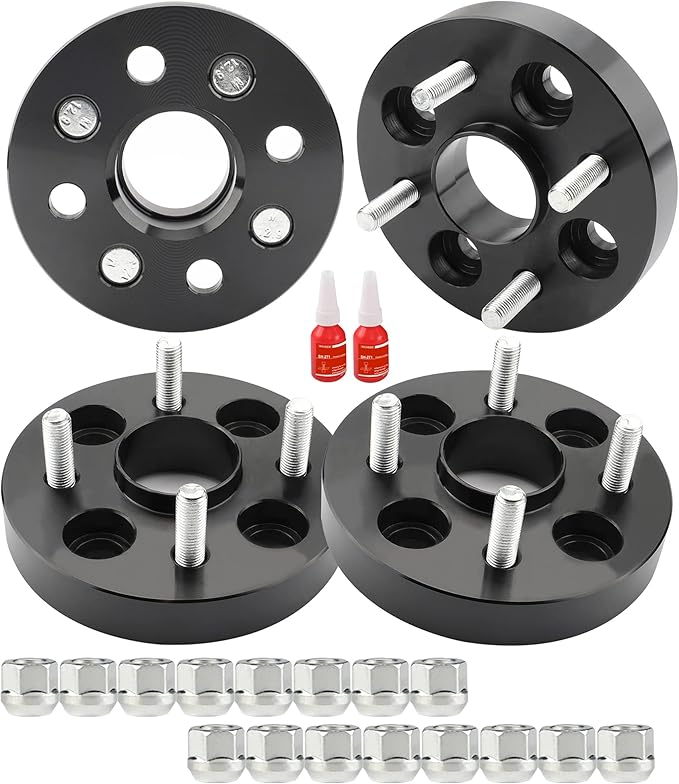 SCITOO 4X 20mm Wheel Spacers Hubcentric 5x120mm To 5x120mm 5 Lug Compatible With 1997-2003 For BMW 540i 1996-2003 For BMW 528i 1996-2003 For BMW 530i 1997-2003 For BMW 540i 12x1.5 Studs - View #10