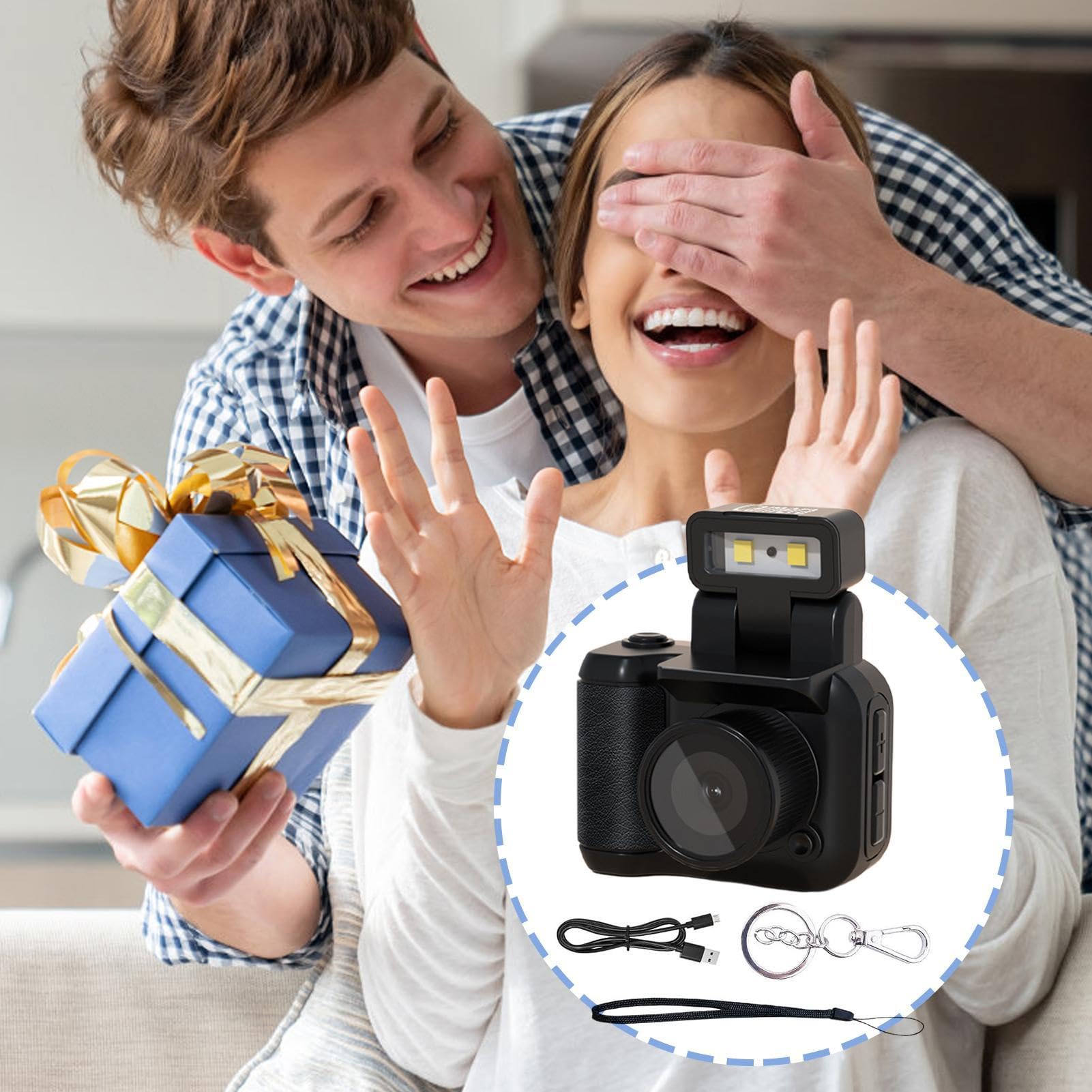 Amazon | Aoyitaf レトロスナップ M-ini カメラ | 1080p レトロ