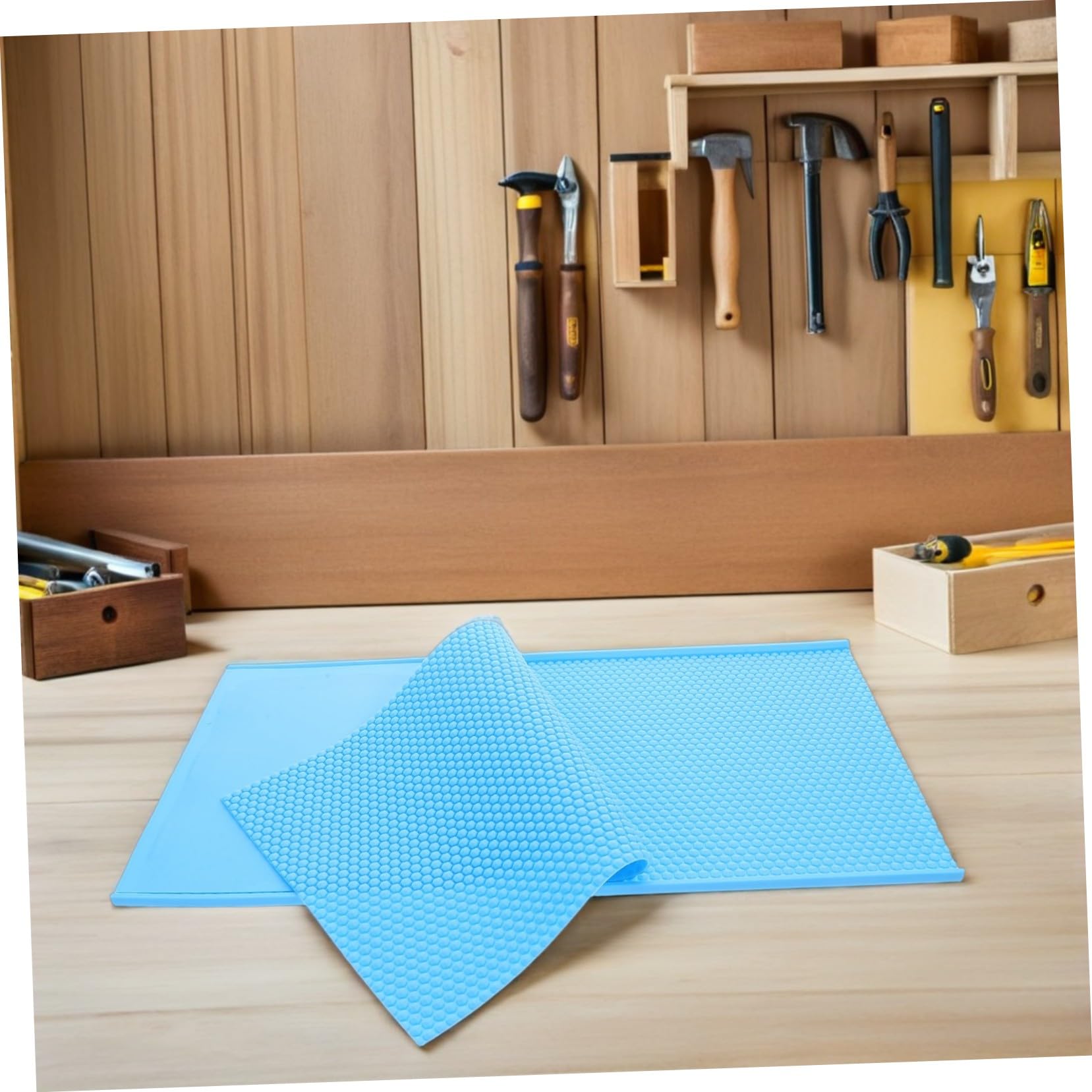 Stampo in Silicone per Fogli di Cera d Api Riutilizzabile ad Alta Efficienza, per Apicoltura Professionale e Creazioni Fai-da-te Artigianali
