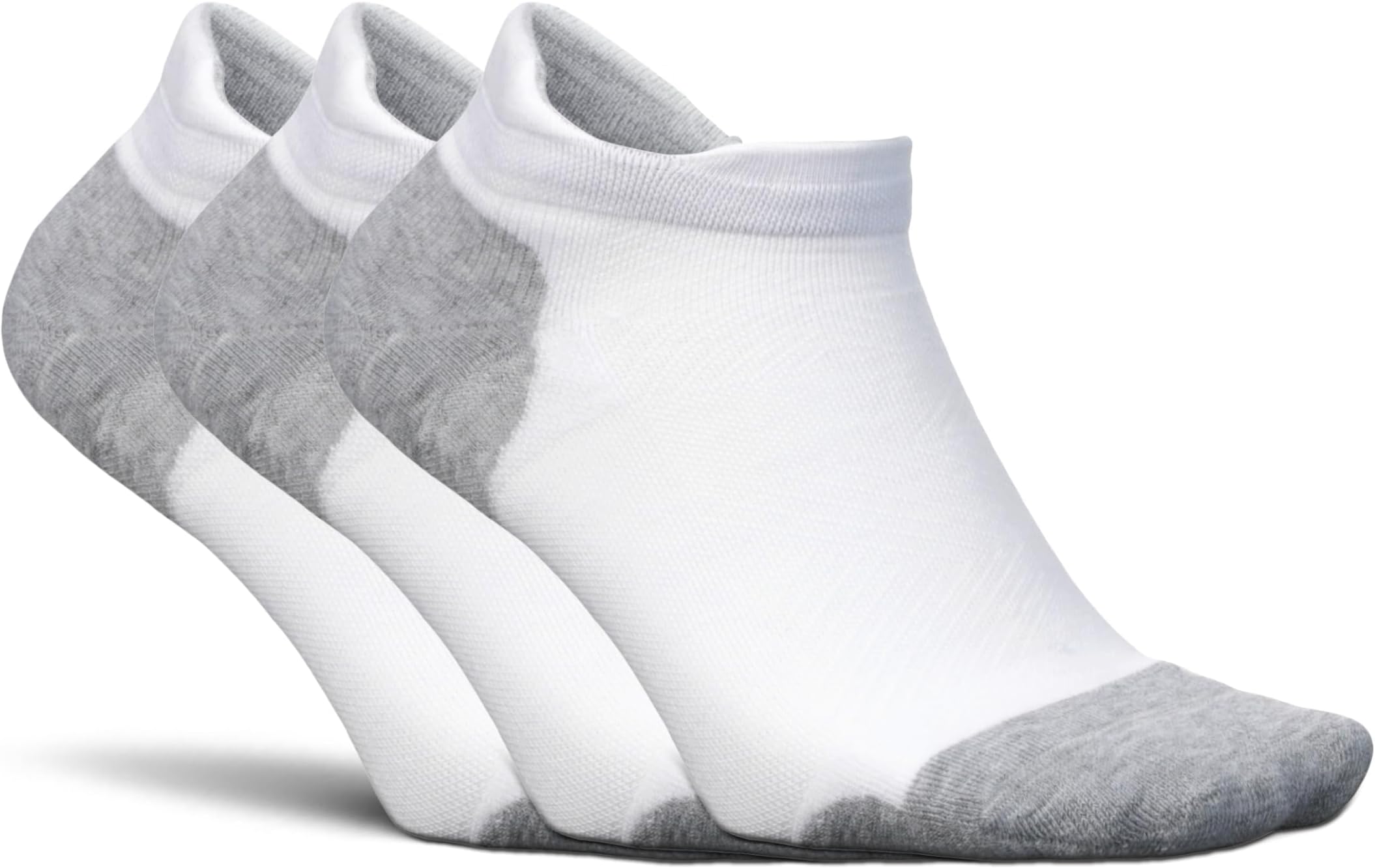 Elite Max Cushion No Show Tab - Running Socks for Men & Women, Athletic Compression Socks, Moisture Wicking