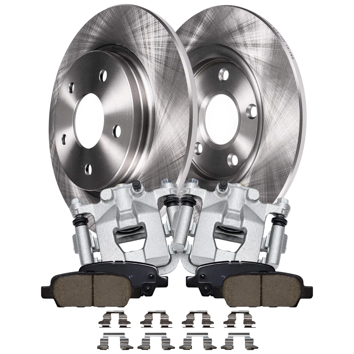 Detroit Axle - Rear Brake Kit for 2002-2018 Nissan Altima 2004-2008 Maxima
