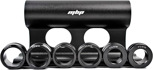 Miniatura 2 de MBP Bloque de Bicicleta Versátil - Eje Pasante (15x110 12x100 15x100) & Cierre Rápido 9x100mm - Camión de BicicletaAlmacenamiento de Cama