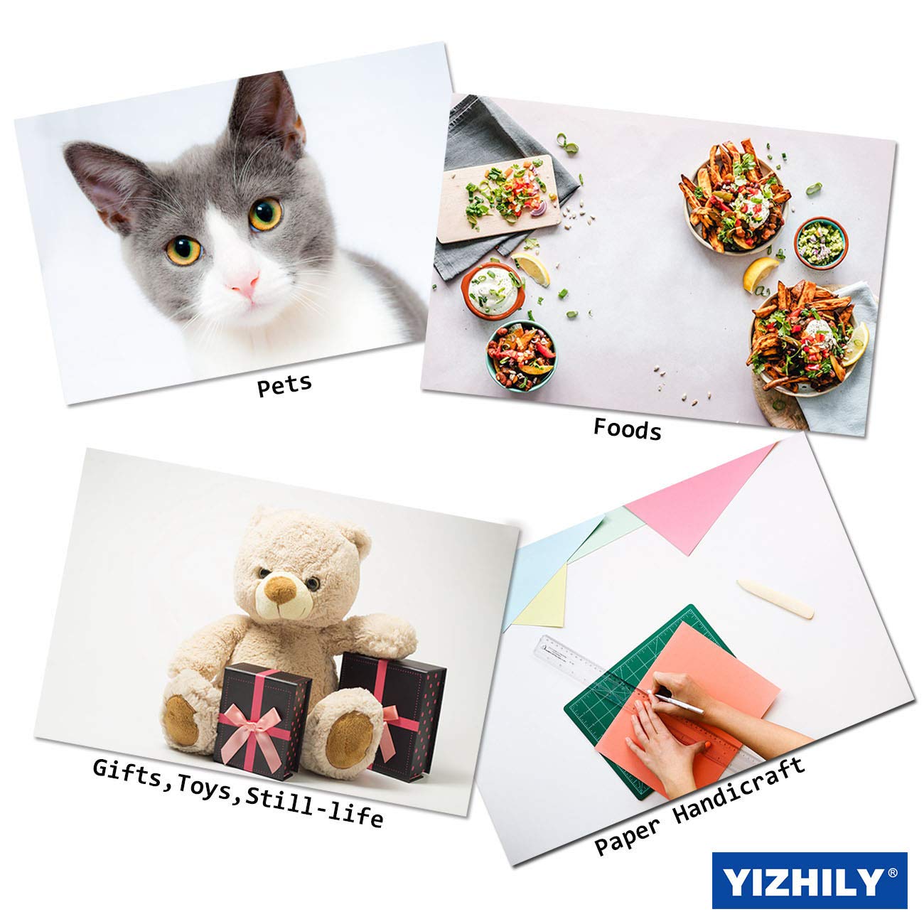 Buy Yizhily 1.35m x 5m Arctic White Photography Photo Backdrop