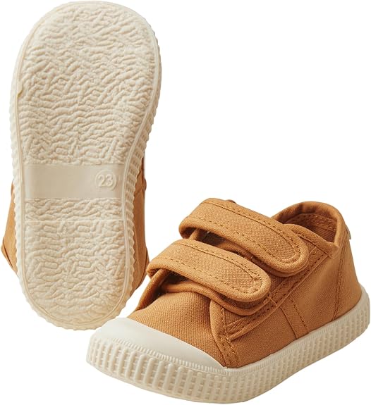 Scarpe Per Bambini In Ecopelle Con Orsacchiotto | Chiusura Velcro E Suola Antiscivolo Cucita