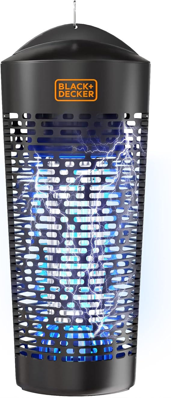 BLACK+DECKER Bug Zapper Mosquito Repellent & Fly Traps for Indoors Mosquito