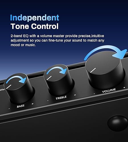 Miniatura 5 de Amplificador estéreo Bluetooth 5.3 para altavoces pasivos, 300 W x 2, 2 canales TPA3255 Clase D Mini amplificador de potencia estéreo receptor