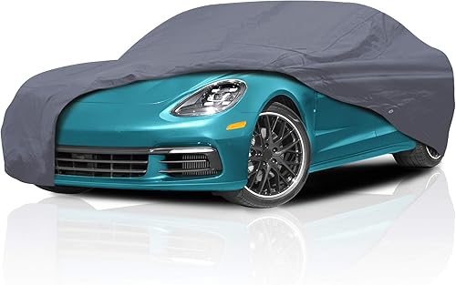 Miniatura 8 de Funda de coche de 5 capas para Porsche Taycan 2020-2023, ajuste semipersonalizado, protección contra arañazos, resistente al viento, a prueba de