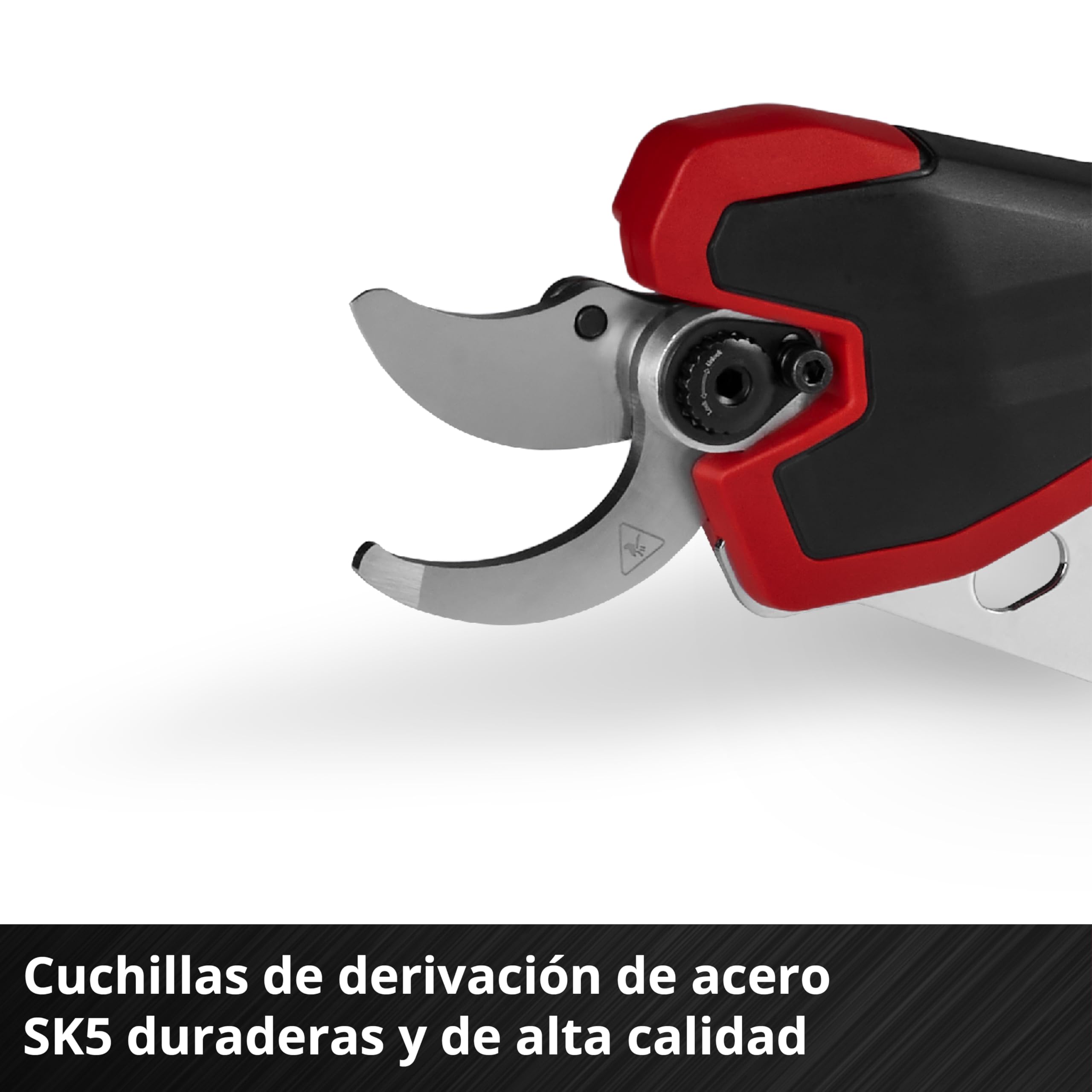 Einhell Professional tijeras de podar con batería GP-LS 18/35 Li BL-Solo Power X-Change (18 V, brushless, ramas hasta 35 mm, cuchillas de derivación, ganchos metálicos, agarre suave, sin batería)