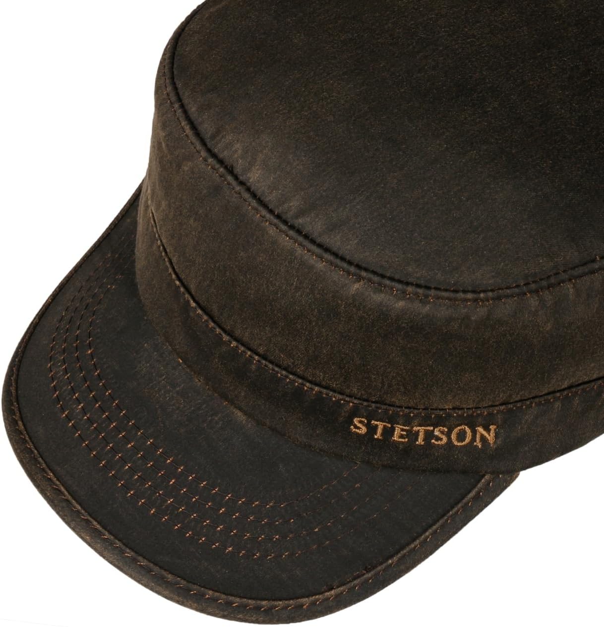 Stetson Datto Army Cap Cotton Military Lined UV Protection Water-Shedding Men Fall Winter - Image 4