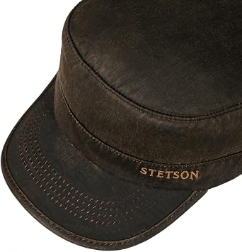 Stetson Datto Army Cap Cotton Military Lined UV Protection Water-Shedding Men Fall Winter