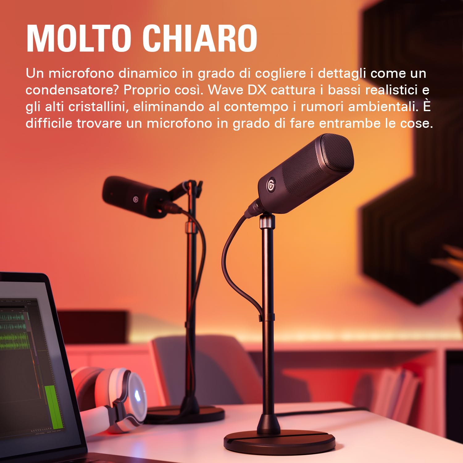 Elgato Bundle Mixaggio Audio - mixer audio, controller da studio, Microfono XLR dinamico per podcast, content creator, streaming, gaming, striscia tattile, manopole e tasti personalizzabile, PC/Mac