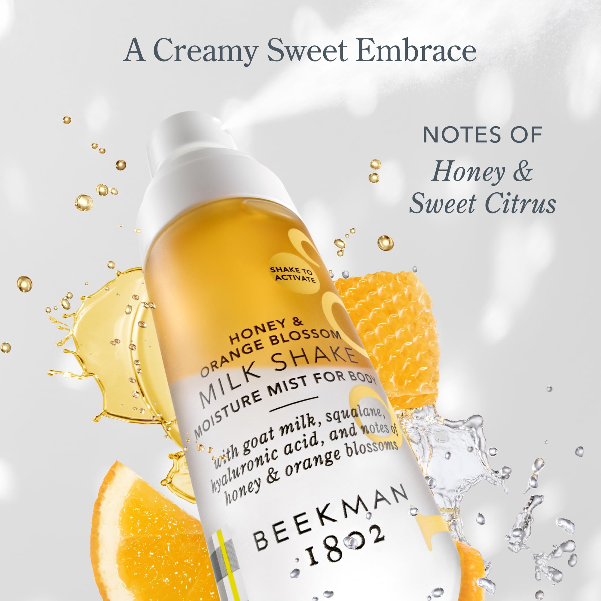 Amazon.com : Beekman 1802 Milk Shake Hydrating Body Mist – Alcohol