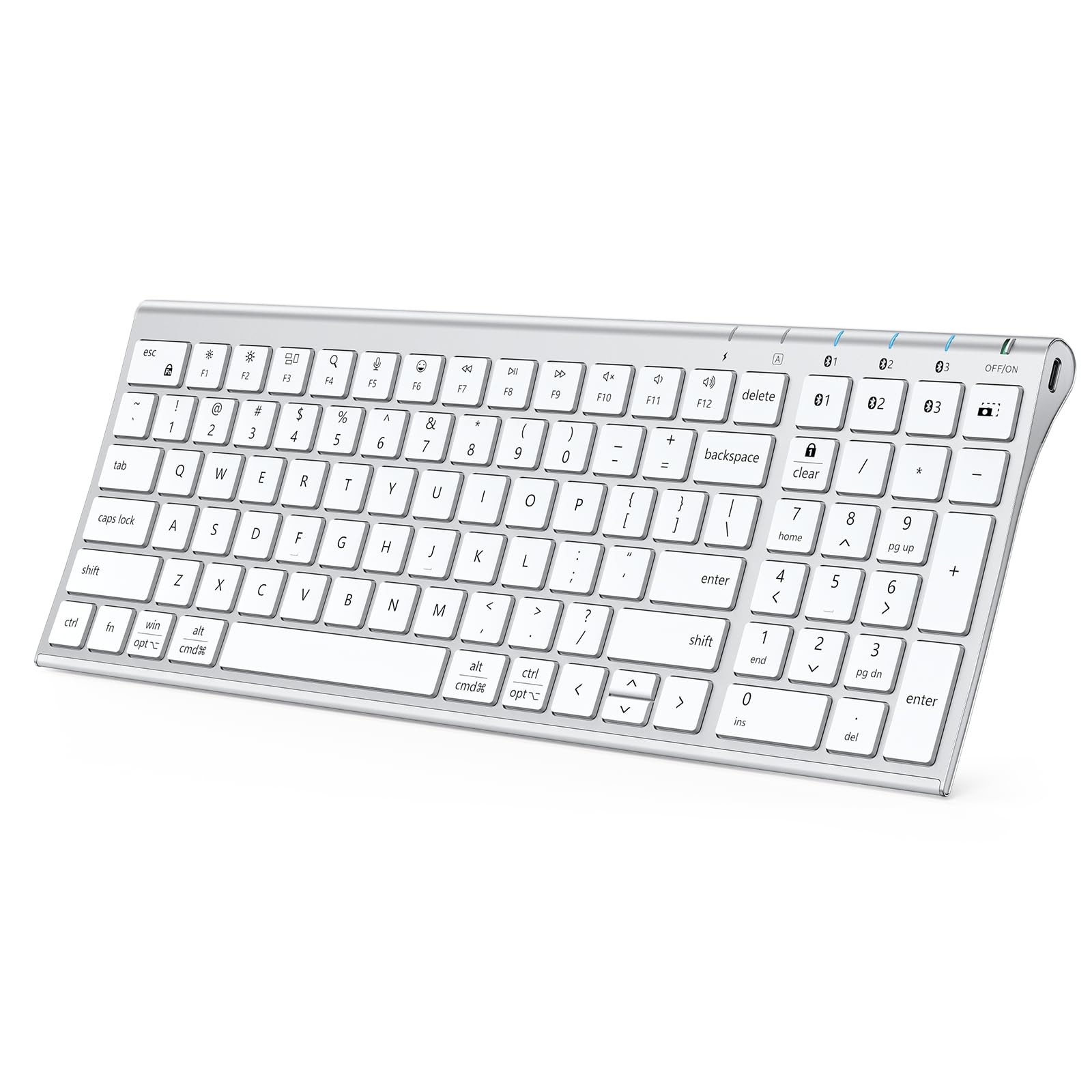 iClever BK10 SE Bluetooth Keyboard for Mac