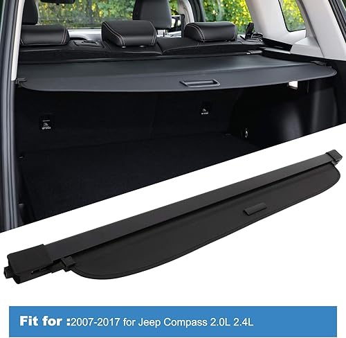 Miniatura 23 de ECCPP Cubierta de carga 2013-2018 para Toyota RAV4 retráctil trasera cubierta de maletero cubierta de seguridad Tonneau