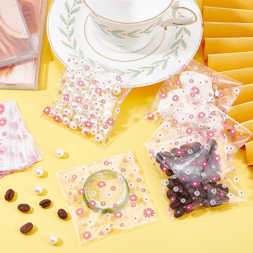 Amazon | PH PandaHall 約95~100枚 OPP袋 ラッピング袋 花柄 お菓子