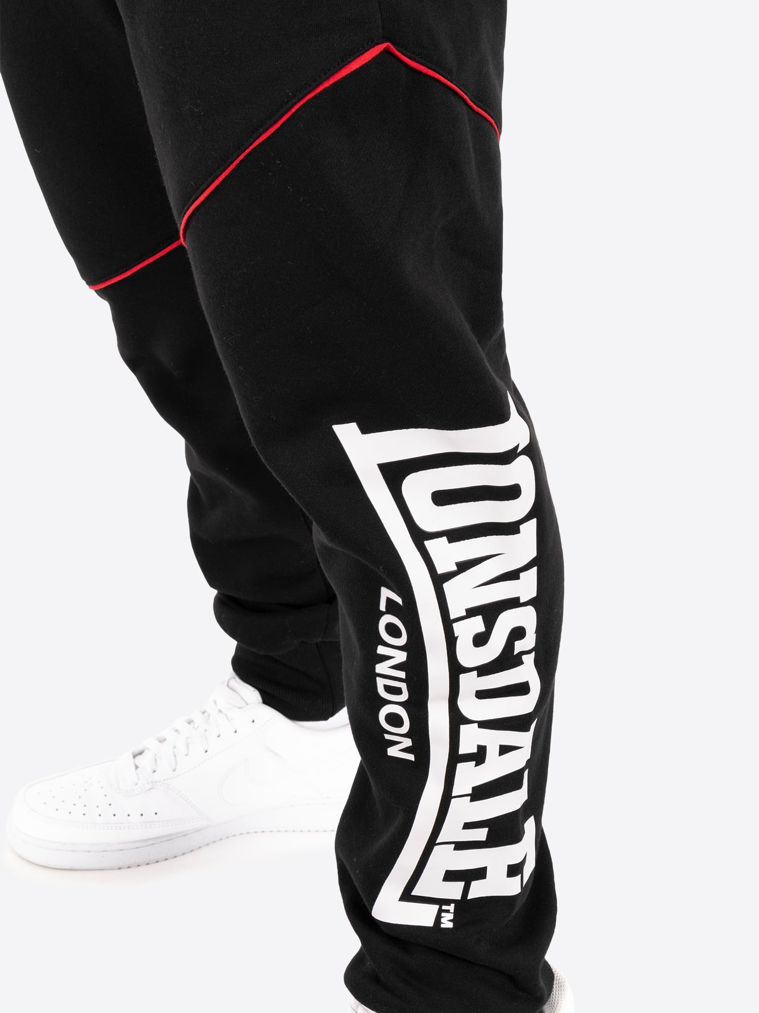 Lonsdale M?ski dres treningowy Geddington, kolor: czarny, rozmiar: M