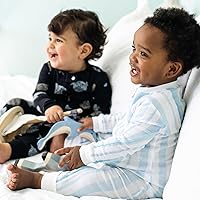 Vista 124 de Burt's Bees Baby - Pijama de una pieza para bebé, mameluco para dormir y jugar, algodón 100% orgánico, cremallera frontal Guitarra acústica.