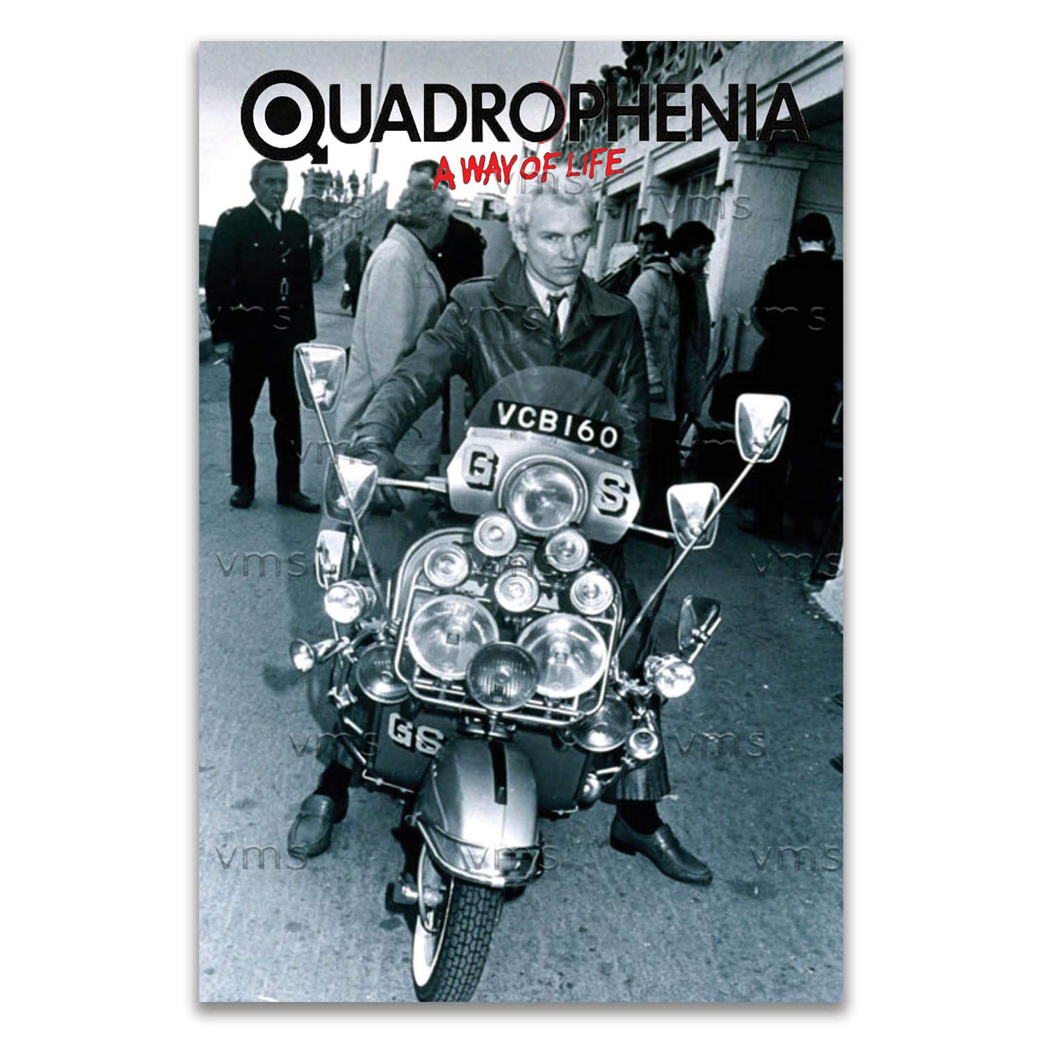 Vintage Metal Sign QUADROPHENIA STING 12X18 inch Home Decor Inside Outside Bar Kitchen Pub Decorative Plaques