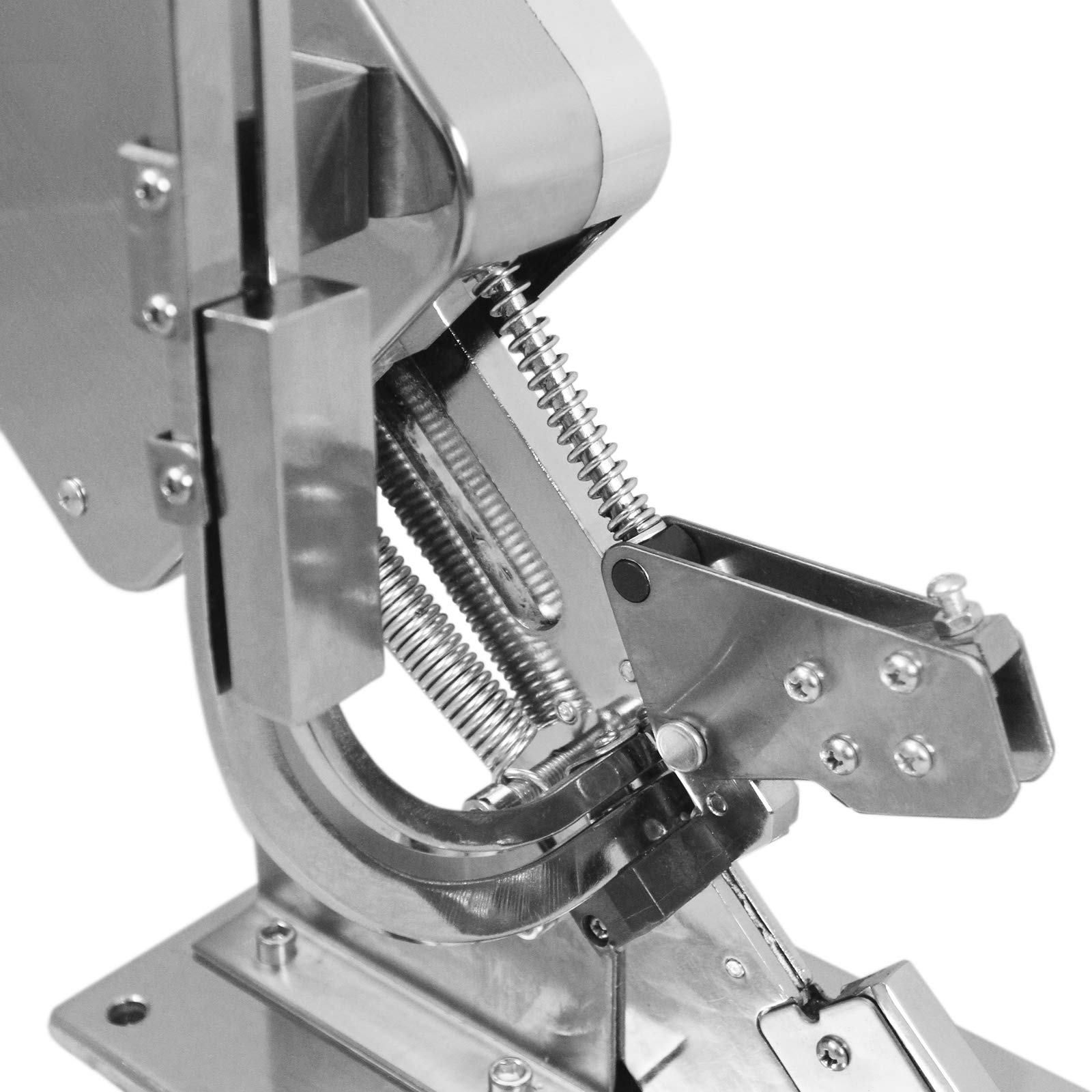 Sausage Pusher 7L Manual & Sausage Clipper Machine Stainless Steel Butcher Preparation Catering Restaurant Material Butcher HORECA [2000 Clips & 5 Filling Tubes Included]