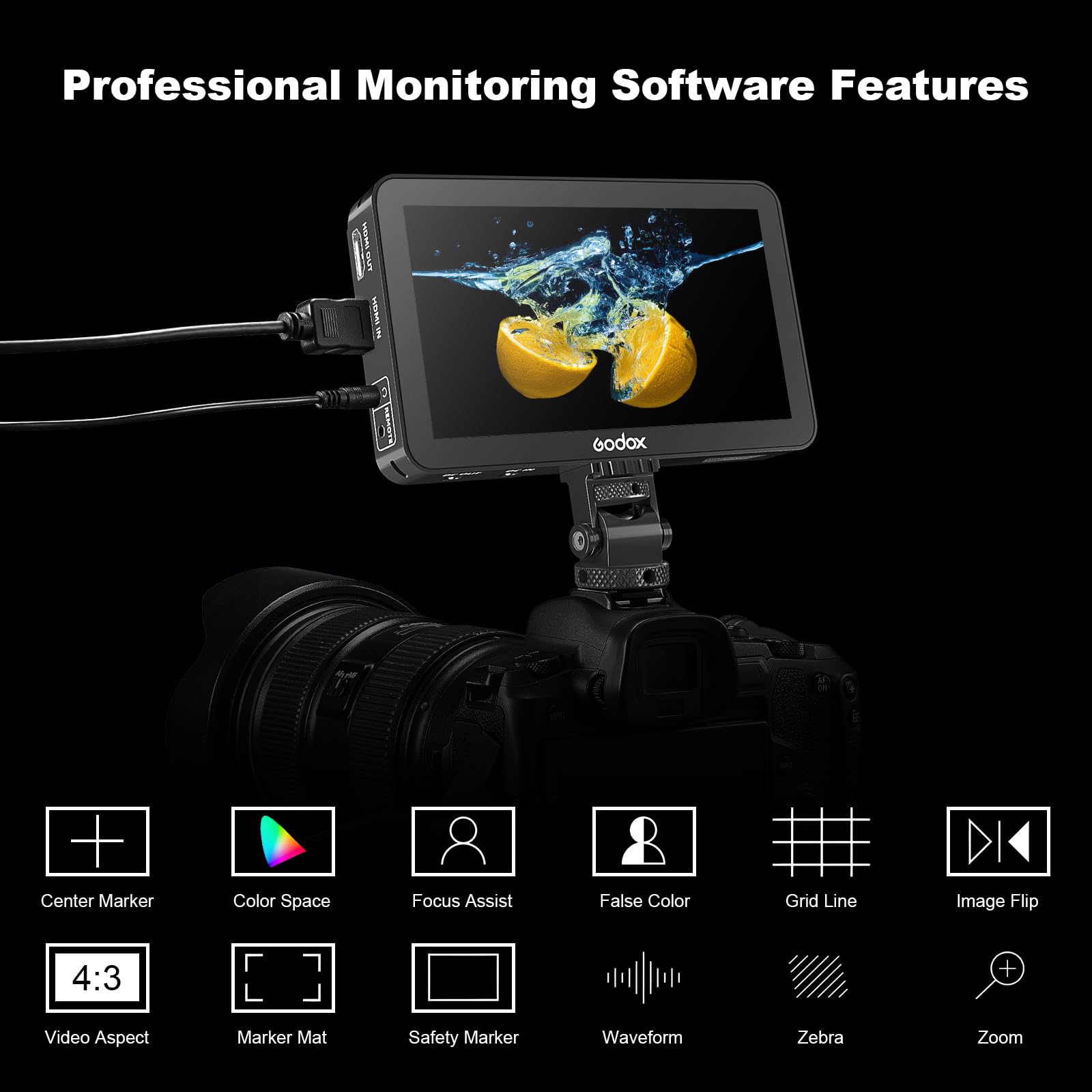 GM7S 4K 7 HDMI Ultra Parlak Dokunmatik Monitör - Türkiye