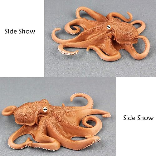 Miniatura 3 de Oncpcare Decoración de acuario de Kraken holandés, la misteriosa leyenda de pulpo, adorno de acuario, pecera, paisaje, vida marina, réplica,