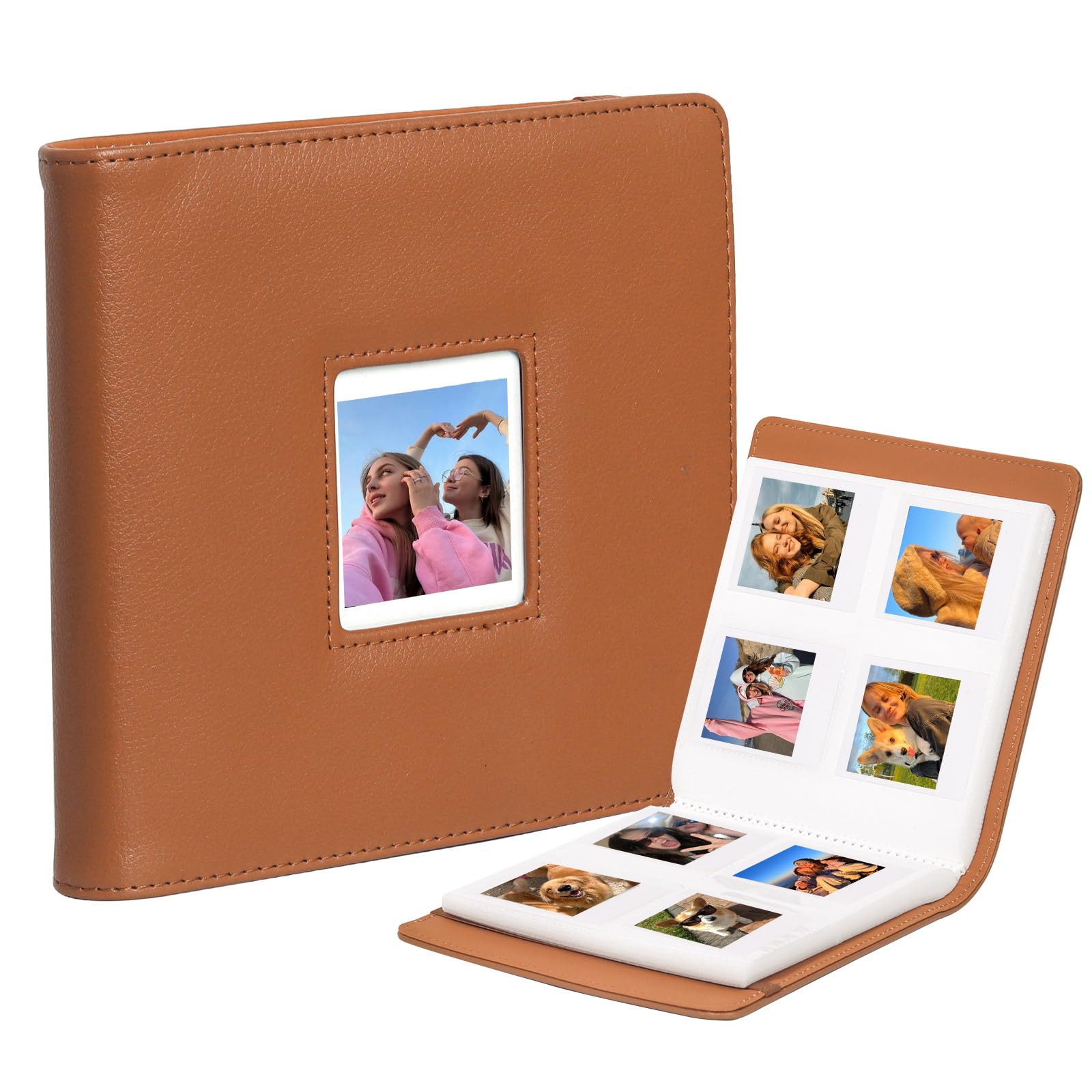 Album photo 288 pochettes Polaroid Go Gen2 classeur de rangement pour 9035 9071 marron