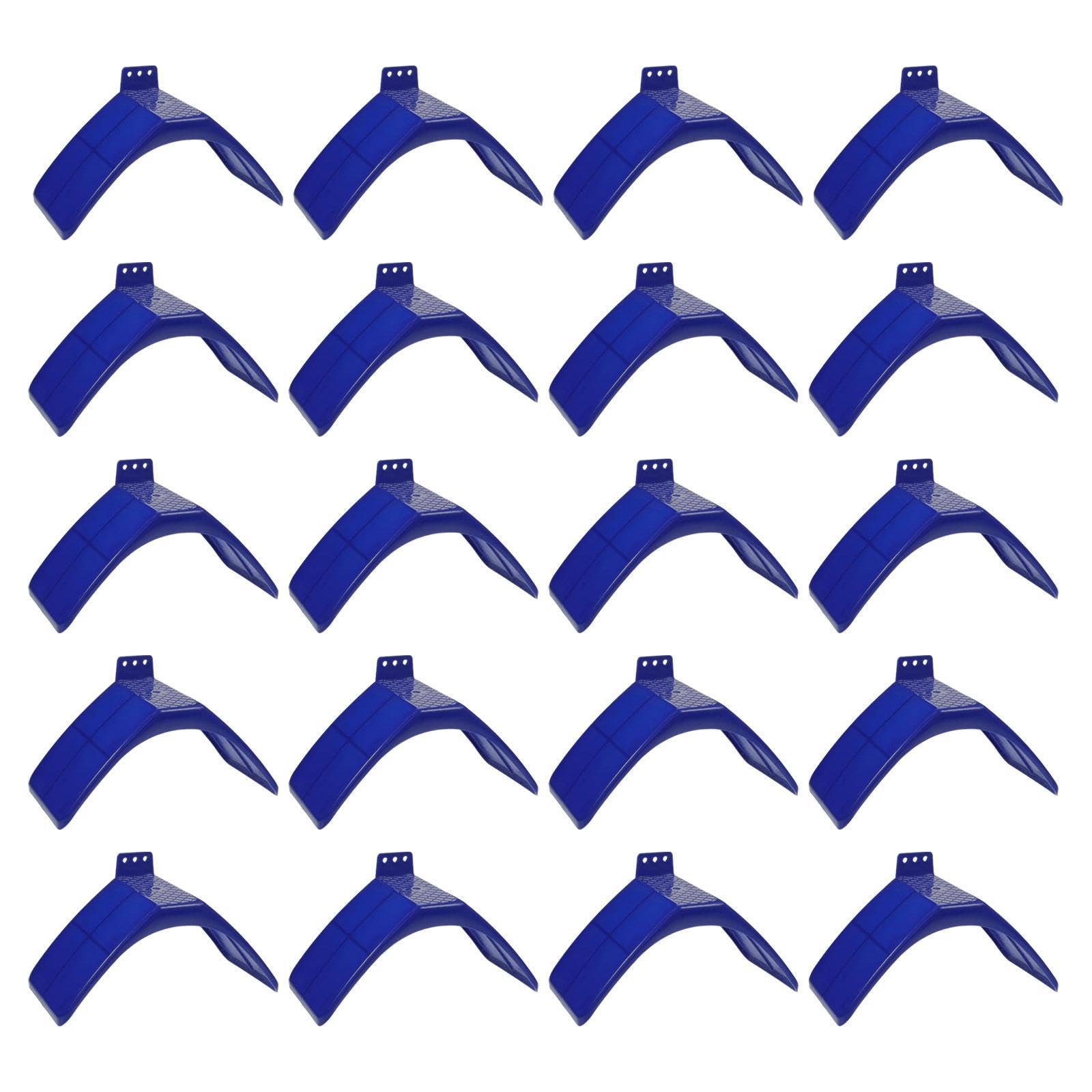 20 Stück Taubenrastständer Pigeon Rack Halter Stand Vogelzubehör PP Material Anti Rutsch für Einfache Anbringung für Vogelhaus Papageienheim
