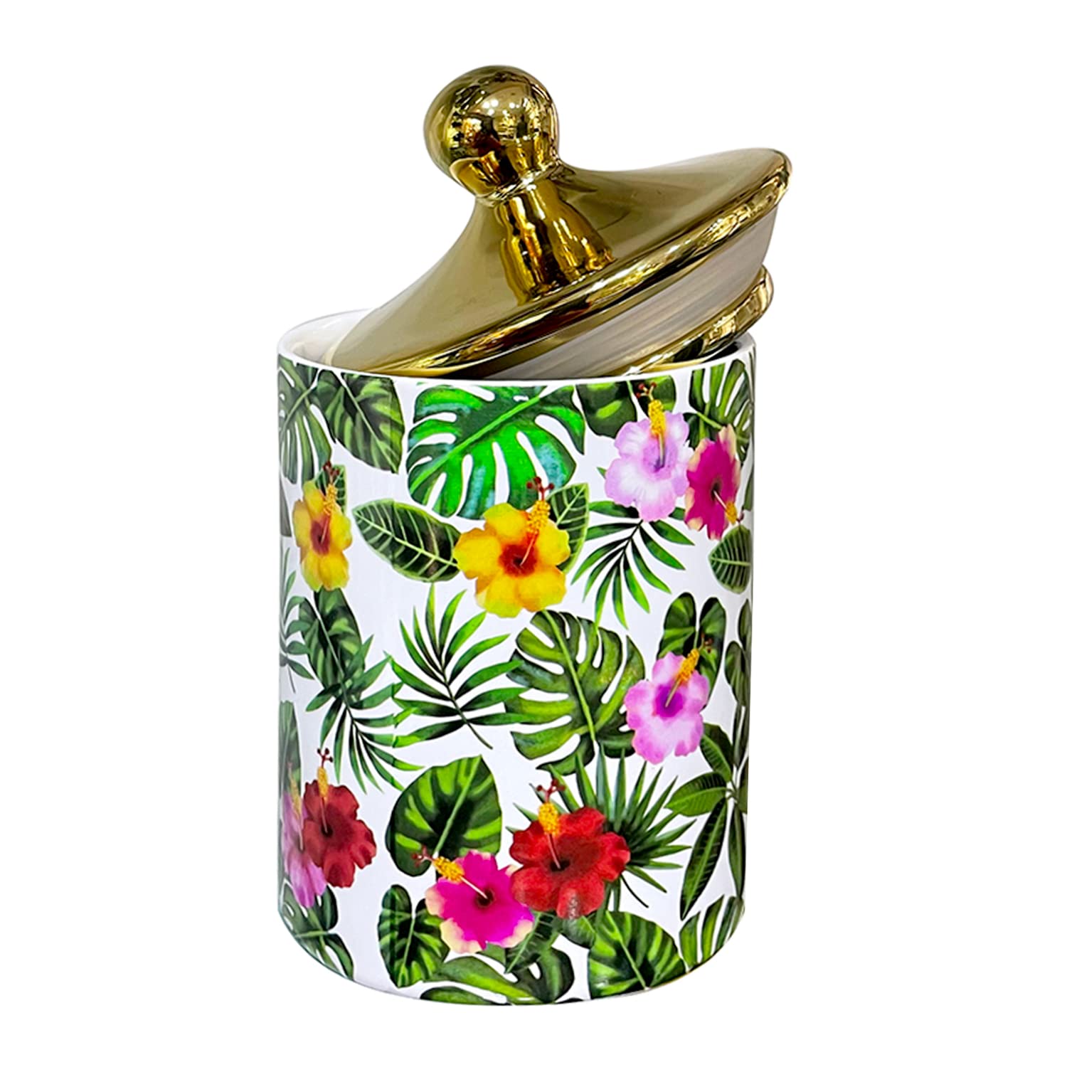 Lemon Tree Ceramic Barni 1000 ml Storage Container Jar Design