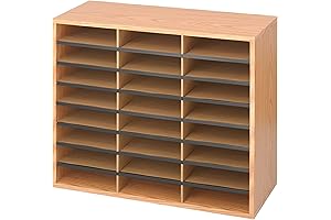 Safco Wooden Teacher Mailbox for Classroom