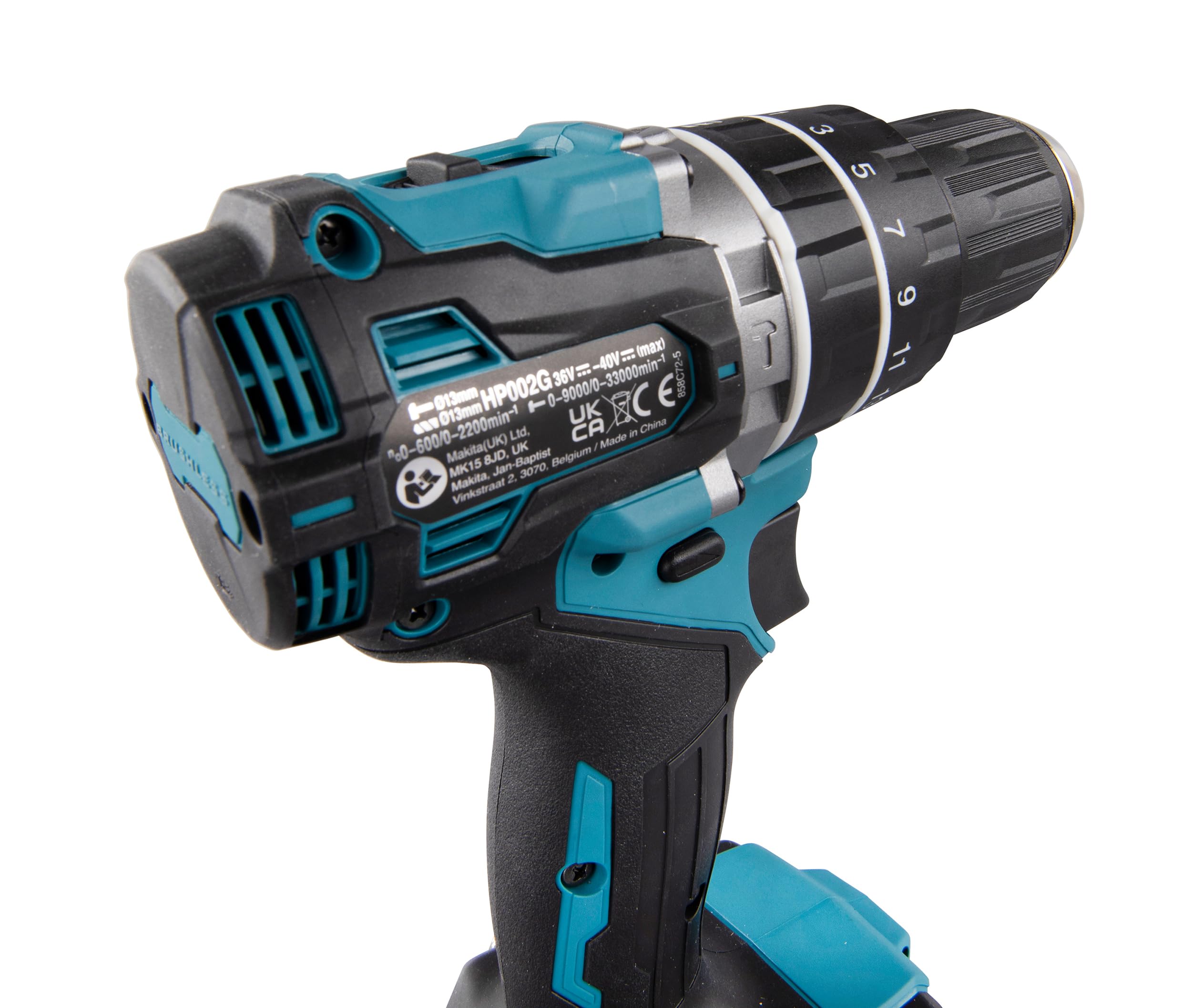 Makita Perceuse à percussion sans fil 40V max HP002GZ Sans batterie