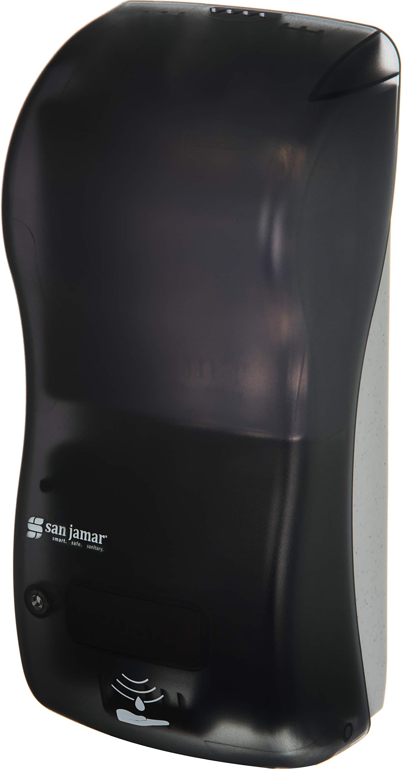 Classic Rely Hybrid Electronic Liquid and Lotion Soap Dispenser Hand Sanitizer Dispenser for Bathroom, Kitchen, Restrooms, and Restaurants, Plastic, 900 Ml, Black Pearl