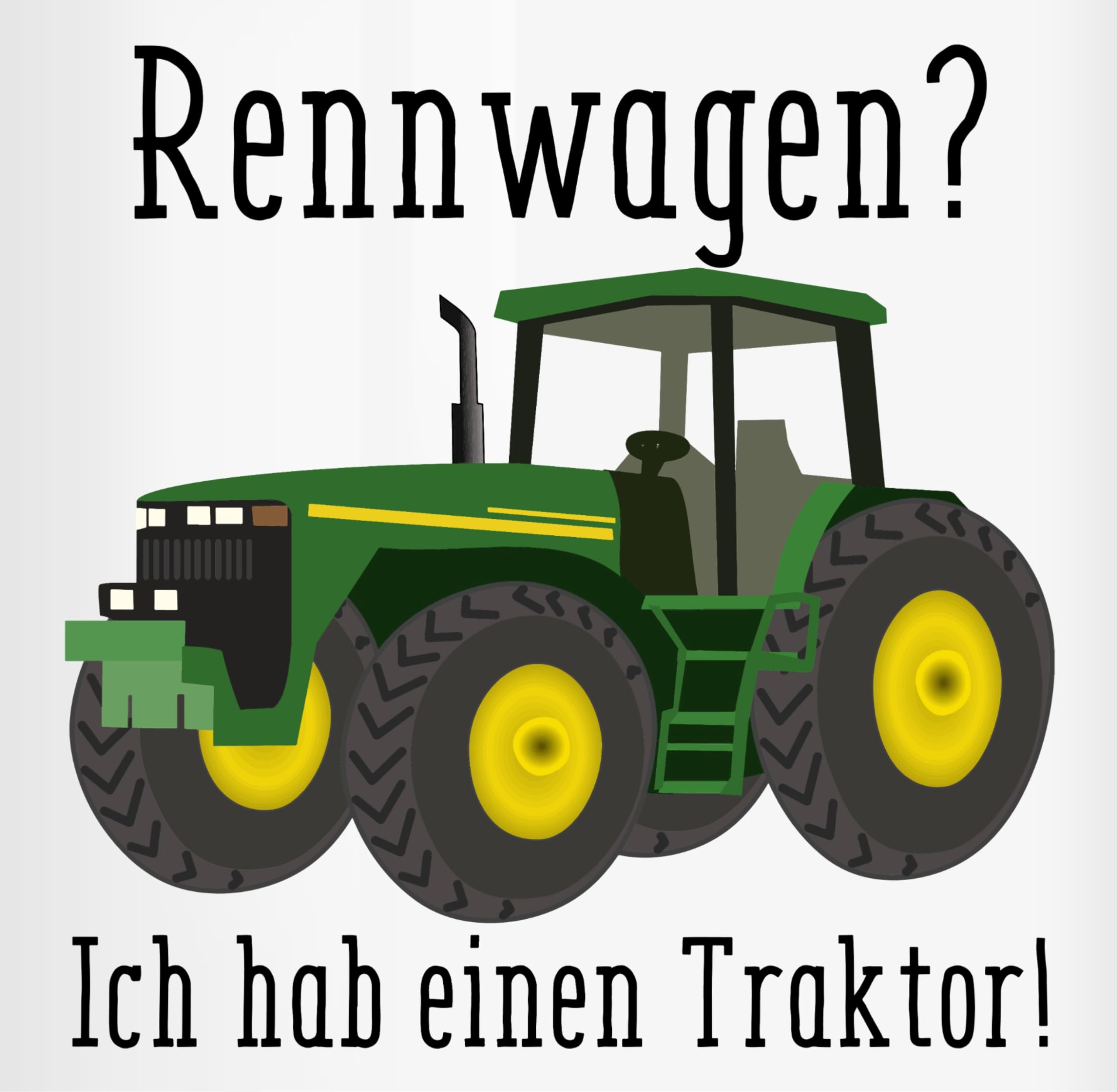 Personalisiertes Traktor-Spardose Aus Keramik – Geschenk Für Traktor-Fans, Landwirte, Mit Namensfeld, Weiß