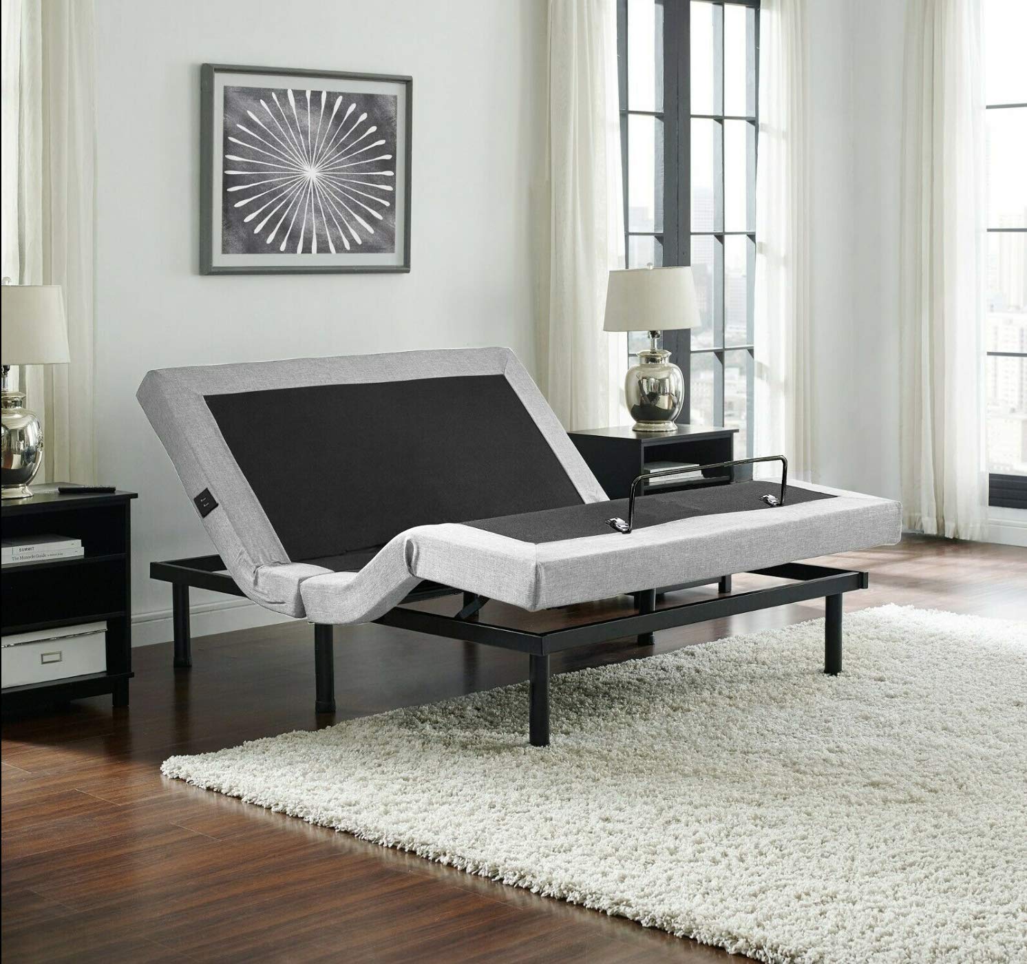 Buy IRVINE HOME COLLECTION King Adjustable Bed Base, Zero Gravity, Anti