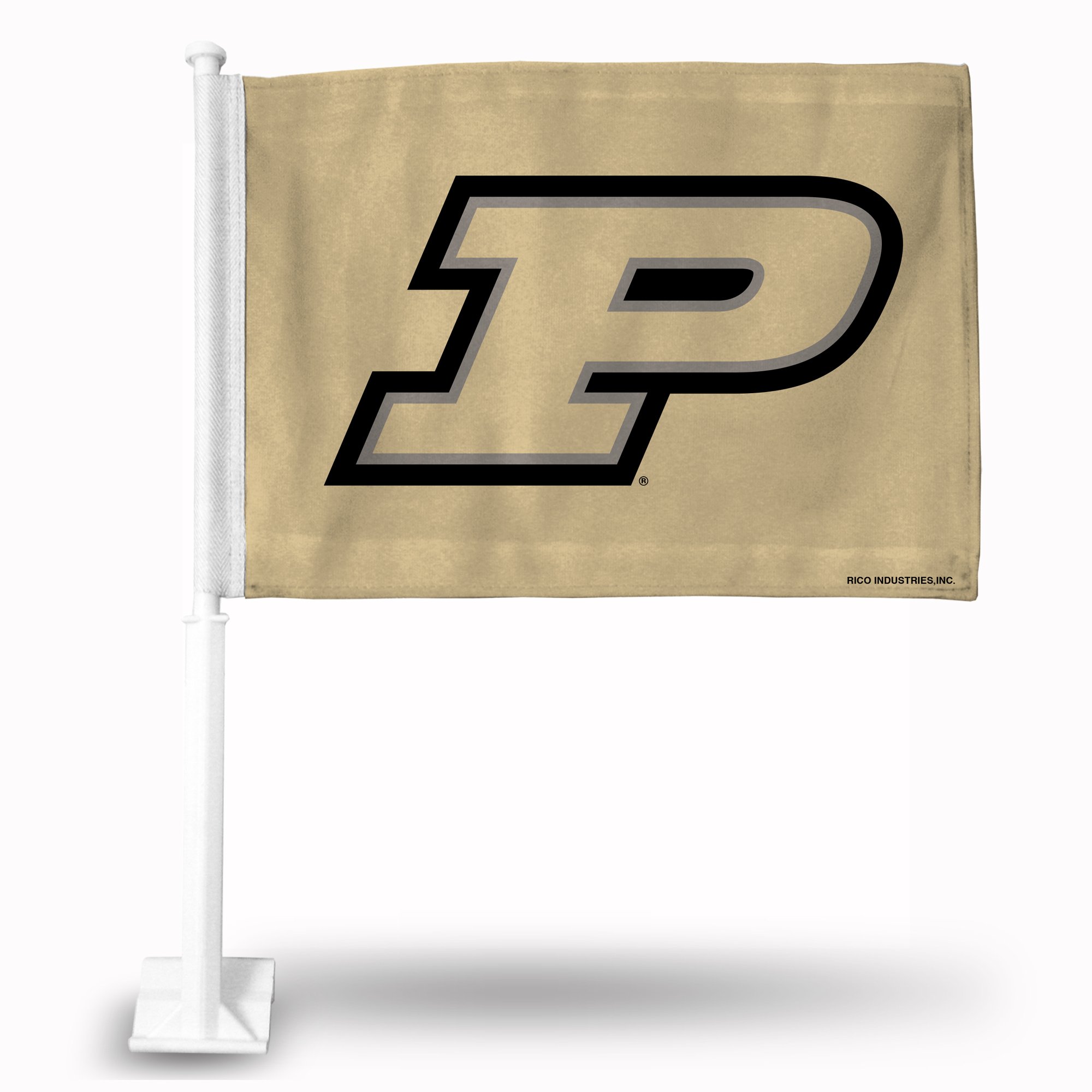 Drapeau de voiture NCAA Purdue Boilermakers mât anti-vent pour supporter