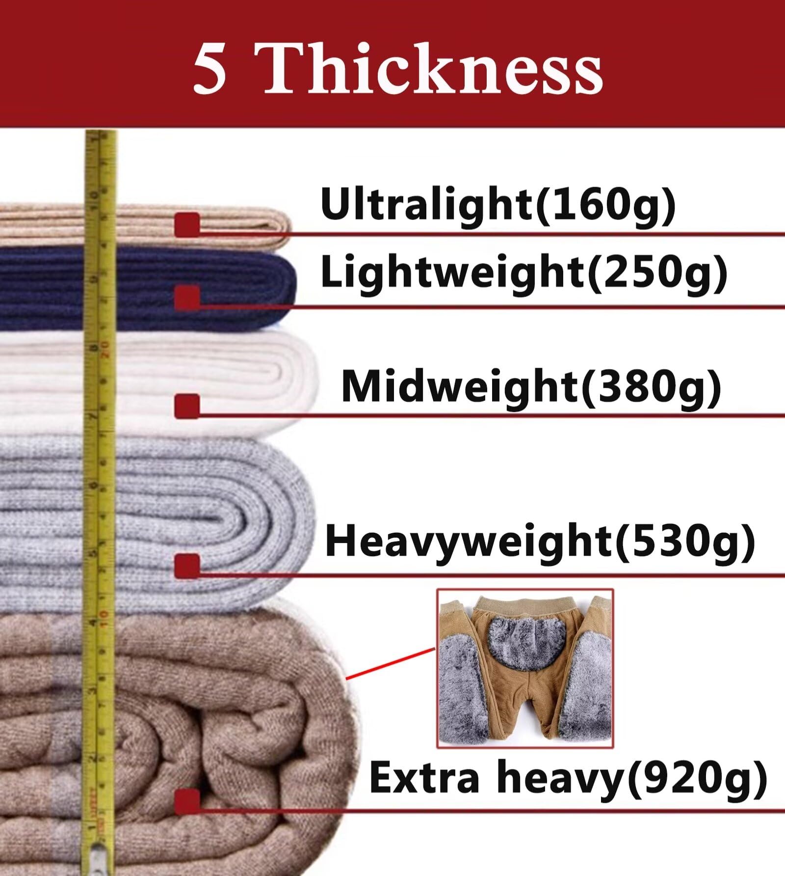 97.2% Cashmere Leggings Womens Thermal Underwear Pants Warm Soft Long Johns for Hiking Skiing