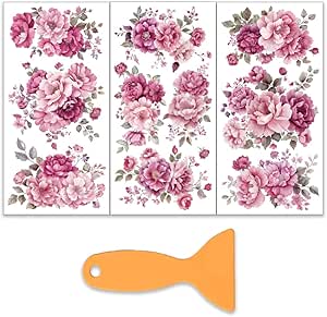 Set De 3 Transferts à Frotter OLYCRAFT Animaux D’automne – 17,7x11,8” PVC Neuf