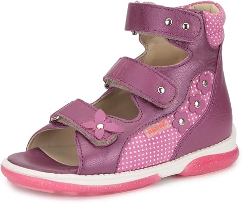 Memo Agnes Corrective Orthopedic High-Top AFO Leather Sandal