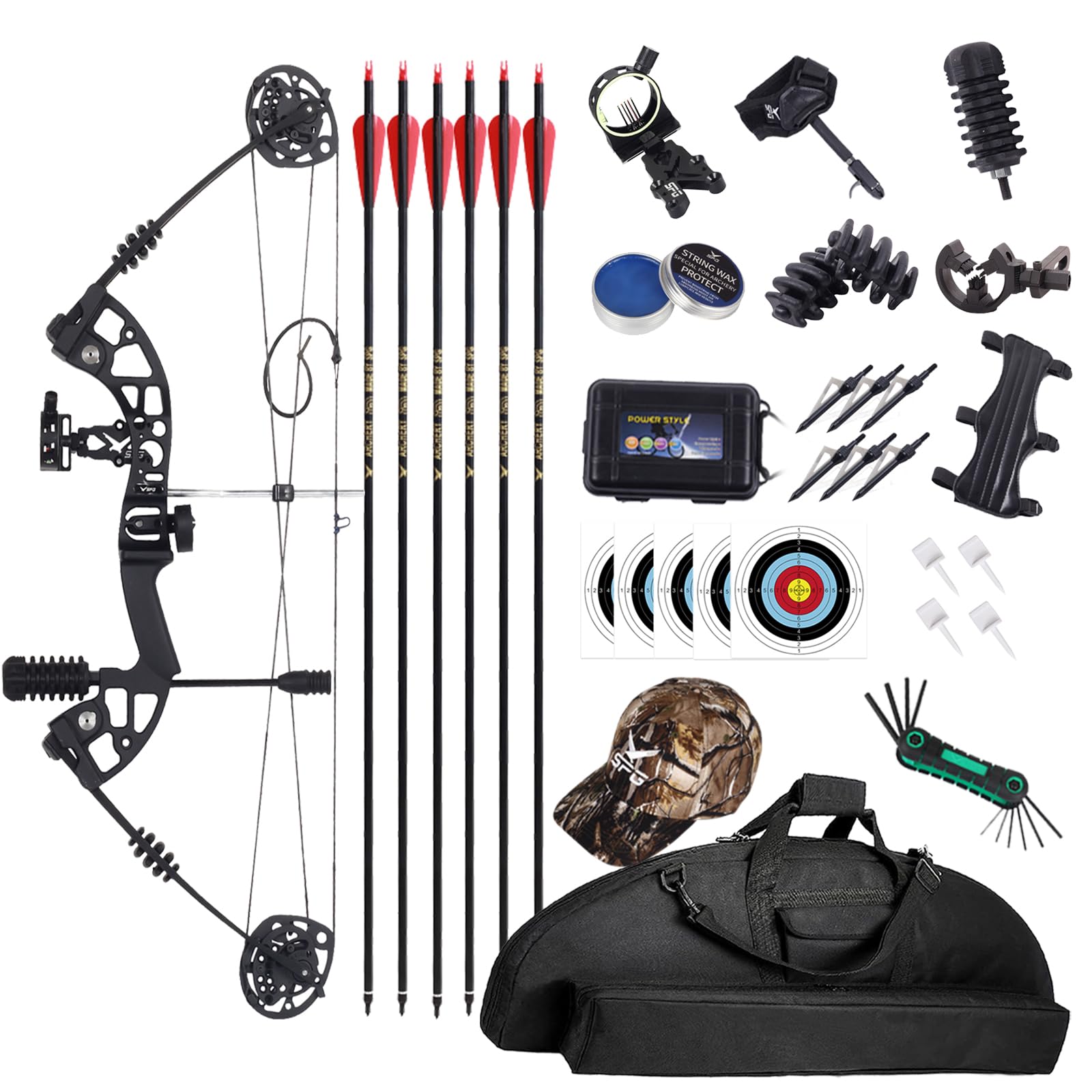 Buy SOPOGER Archery Compound Bows for Adult Compound Bow Package Kit