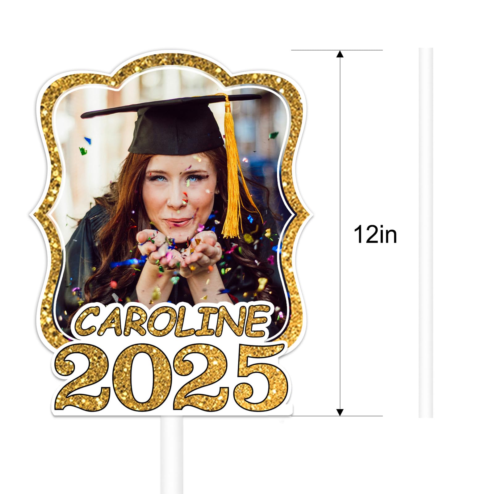 Photo Head Cut Out Board Face On A Stick Personalized Big Head Cutouts,  Cardboard Face Cutouts On A Stick, Fun Large Heads For Party, Birthday,  Graduation (1 Big Dot Of Happiness Party, image size:1600x1600