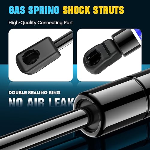 Miniatura 4 de Soporte de elevador trasero para portón elevador, amortiguadores de gas para Hyundai Santa Fe 6109, SG367014, 8177126011, paquete de 2