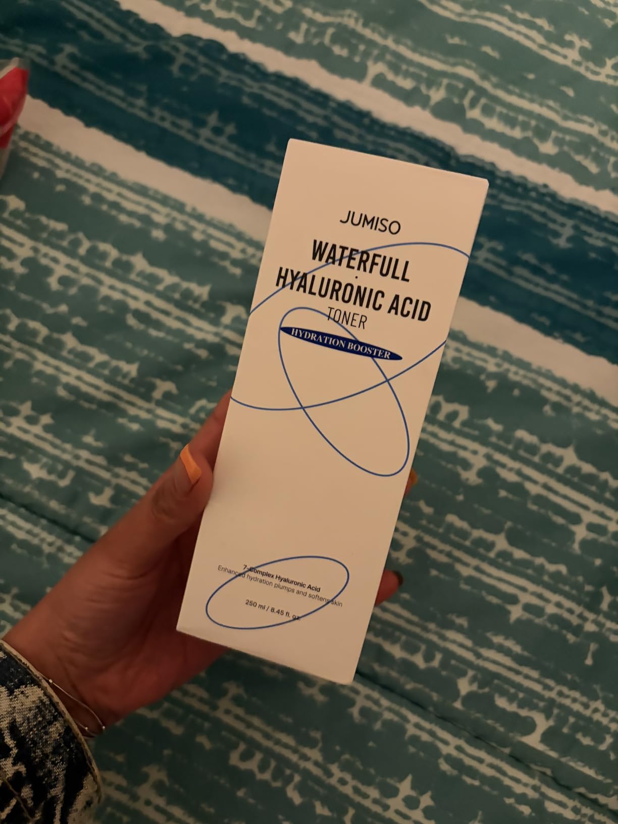 Jumiso Waterfull Hyaluronic Toner 250ml | Face Moisturizer, Facial Toner for All Skin Types, Daily Deep Hydration | Vegan, Fragrance-Free