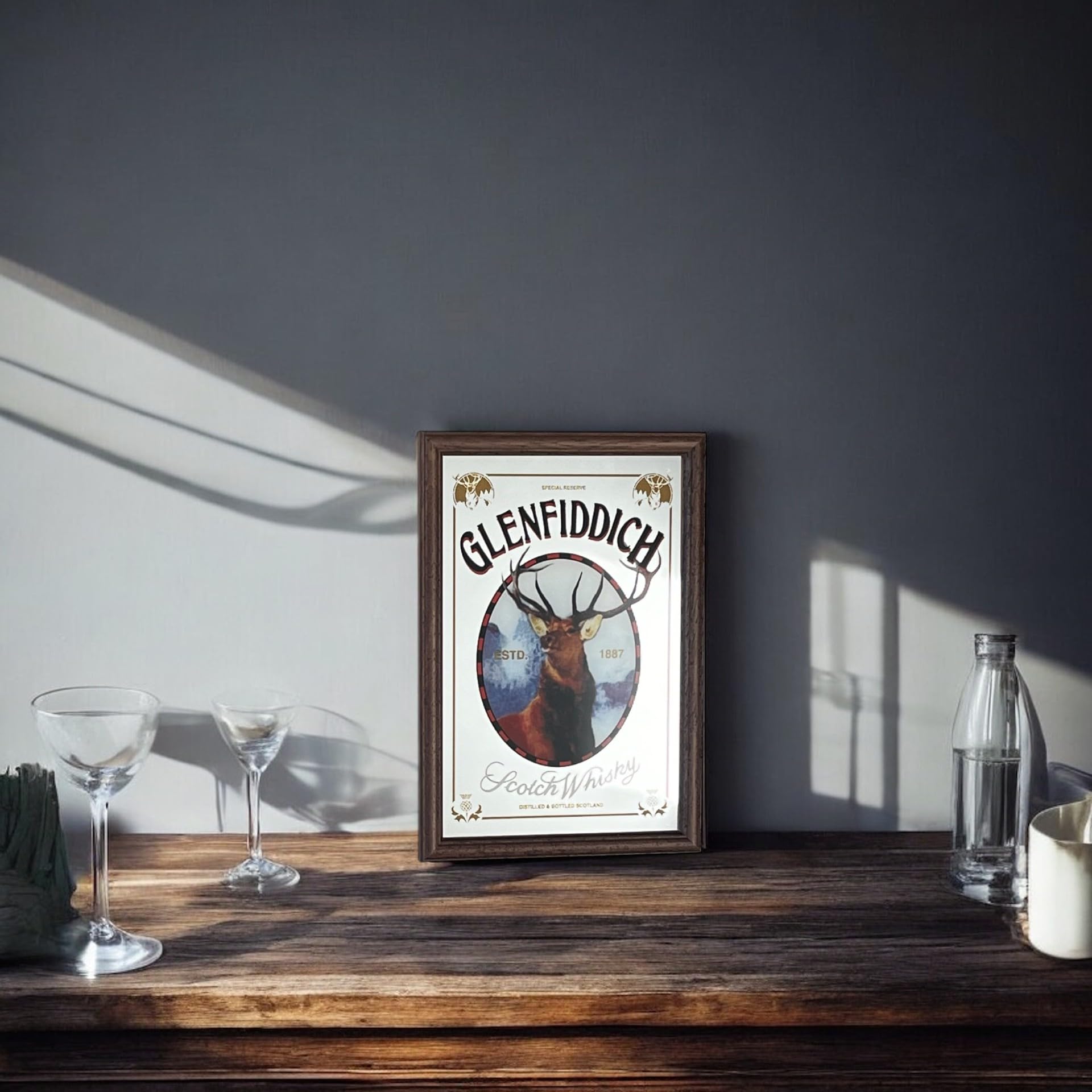 Glenfiddich Whisky Small Mirror