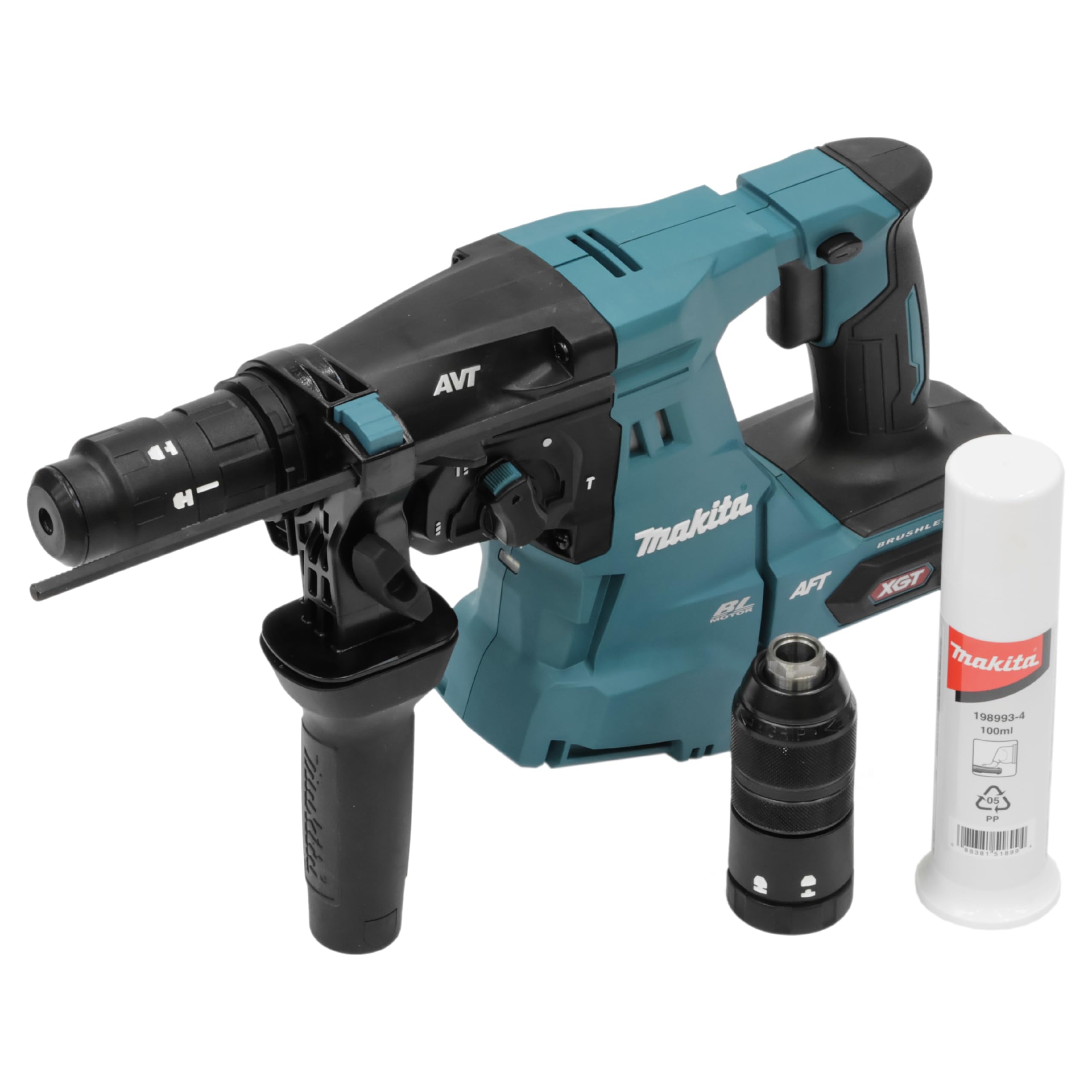 Makita HR012GZ, marteau combiné SDS-Plus sans fil 40 V, mandrin rapide