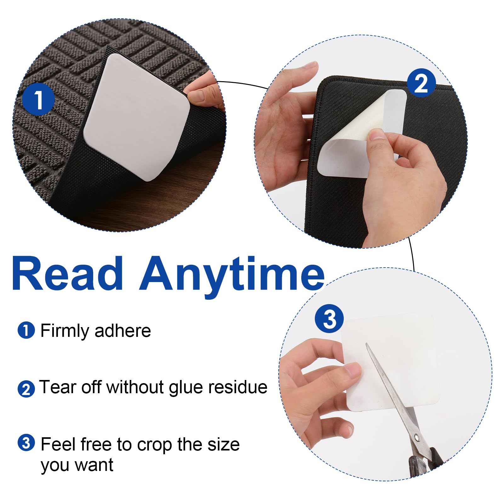 Tapis De Douche Antidérapant De Grande Taille Avec Ventouses - Tapis De Douche épais Pour Une Protection Antidérapante - Super Large - 80 X 120 Cm - Gris